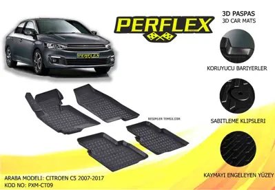 PERFLEX PXM-CT09 Paspas 3d Havuzlu X-Mat C5   07>17 0