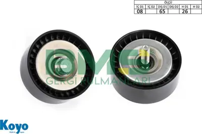 BMS 657 Kayıs Gergı Rulmanı W204 07>14 S204 07>14 C204 11> W212 09>15 S212 09>16 C207 09>16 A207 10>16 2021719