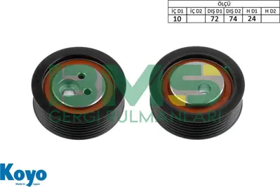 BMS 641 Alternator Gergı Rulmanı Espace Iıı Laguna I Safrane Iı 2.2 2.2dt 12v 93 01 7700862743