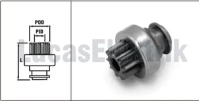 LUCAS TMB 101 (661) Mars Dıslısı Ford Kamyon Kf Em 