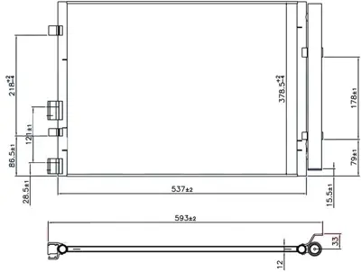 ORIS CHY016012 Klıma Radyatoru I20 1,4 Crdı 2014 -> 976064P700
