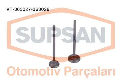 SUPSAN TV-363027-363028 Subap Takımı Toyota Corolla 1.33 Aurıs 1.33 16v (1nr Fe Motor) Lpg Uyumlu IN1371147010EX137154