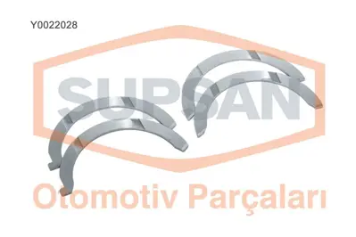 SUPSAN Y0022028 Kenar Ay Yatak (Std)   (2,33mm) Expert Jumpy Scudo Xud9   Xud9te   Dw10td 97>06 Partner Berlıngo Xud 11779