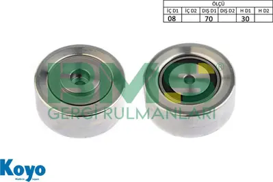 BMS 543 Alternator Gergı Rulmanı A4 A5 A6 Q5 Amarok Tıguan Multıvan V Transporter V 2,0tdı   2,0 Bıtdı 07> 3G109244A