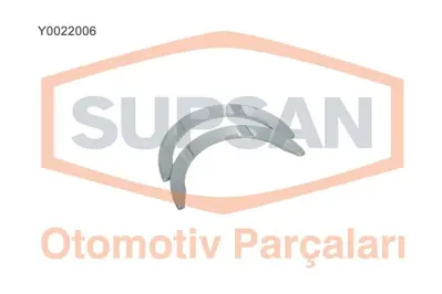 SUPSAN Y0022006 Kenar Ay Yatak (Std) Fıorıno Doblo Palıo Albea Punto 1,3 Multıjet 16v 1,3jtd 16v Astra Corsa 1,3cdtı 118G5