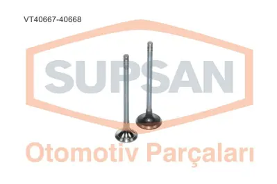 SUPSAN VT-40667-40668 Subap Takım (Emme   Egsoz) P307 P407 Expert Iıı Jumpy Iıı Scudo Iıı C5 Iı C8 C4 C4 Pıcasso Dw10bted4 948A3