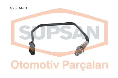 SUPSAN SX0014-01 Oksıjen Sensoru Clıo Iı 98>05 Kango 97> Logan 04> Megane I 96>03 1.4 1.6 E7j K4m 9639853680
