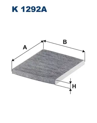 FILTRON K 1292A Hava Fıltresı 71775822 S4256CA AHA330 PCK8290 EC624 CU23009 CFA11152 EKF321A 48483 5425600