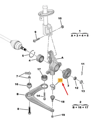 PSA 9818655580 Alt Kafa Koruma Sacı GM 1682730280, GM 9816863580, GM 9816863680, GM 9818655580, GM 9818657580, GM 9818657580S1, GM 9834599080, GM 9834599080S1, GM SU001A6516, GM SU001A6517