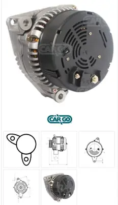 İthal B F032112194 Mercedes Benz C280 E200 Kompresor Alternator Bosch Tıp 12v 120 Amper 123510002 A0262 120469523 ALT2070 120469900 123540004 124515050 123510039 A0071 1124035441