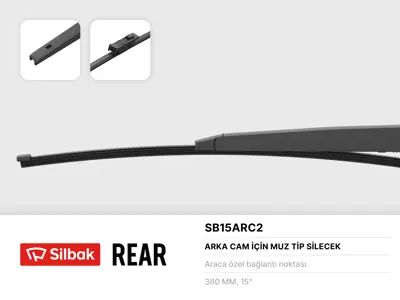 SİLBAK SB15ARC2 Silecek Süpürgesı Arka 5NA955427C