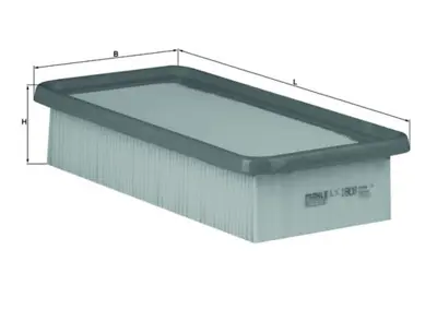 BEHR MAHLE LX1808 Hava Fıltresı 281131G000