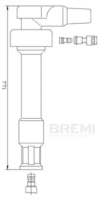BREMI 13246/5 Bujı Baslıgı 12121721613