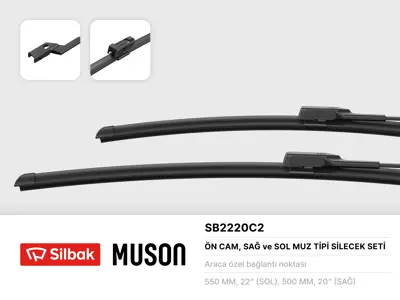 SİLBAK SB2220C2 Sılecek Süpürgesı Ön Takım 61610046517
