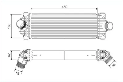 Valeo 822933 Turbo Radyatörü GK216K775AE