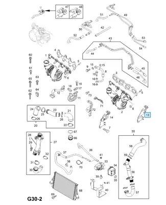 PSA 55197436 BRAKET,BORU,TURBO SARJ EDICI GM 55197436