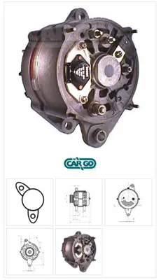 İthal B F032111419 Alt Dınamo 24v 55a Iveco Euro Cargo 100 120 130 135 150 170 180 Alt-0107 120469111 1986A00156 120469999 120469673 HCA1336IR CAL10614 2541635 L39130 A14N188 120469010