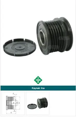 İthal B F032230292 Mercedes Benz Sprınter E200 E250 Glk250 Alternator Kasnak 535001510 535001510 240758 858486 WP0053 PA0050 980189 10320 A280 74121005P 9274R