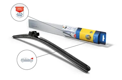 HELLA 9XW358053741 Silecek Takım Flat E-60-61 60+58 Cm GM 61610431438, GM A955S, GM 61610421055, GM 3397118955, GM WB4004251, GM 574306, GM DF129, GM 27D06, GM AFU6058CC02, GM KF60