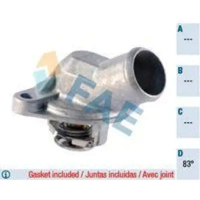 FAE 5341983 Termostat GM 416083D, GM 60516212, GM 646383J, GM C36983, GM QTH427K, GM TH646383J, GM TI5983
