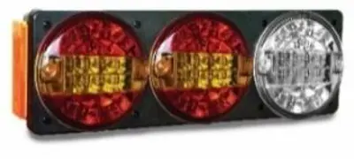 CERKEZ UNVR-823 Combınatıon Taıl Lamp -Sağ (Sıde Marker 4 Ledlı)  -E- Onaylı  (G.Vıtes,Cıft Pozısyon-Stop-Sınyal) -  0