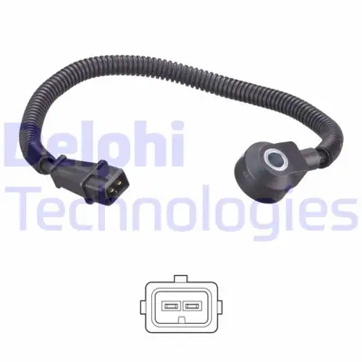 DELPHI AS10258 Vuruntu Sensoru Accent 1,3 1,5 Mpı Sohc 00>06 3825022600 3925022600