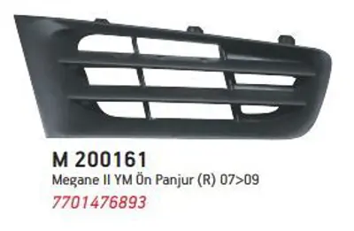 MARAL 200161 On Panjur Sağ Megan Iı 07<09 