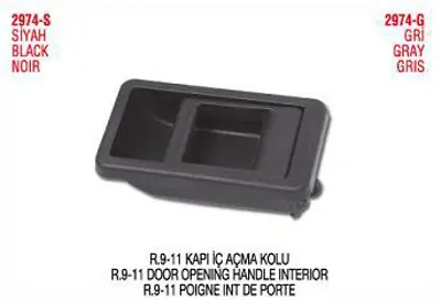 PLEKSAN 2974 G Kapı Ic Acma Kolu Grı R9 R11 7702257677