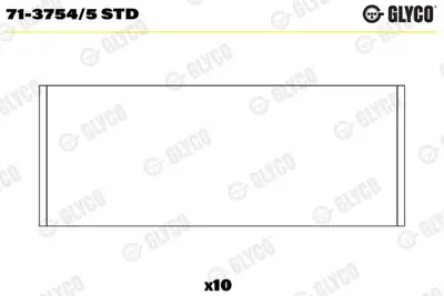GLYCO 71-3754/5 STD Yatak 850-C30-C70s40-S60-S70-S80-V50-V70 Kol Std 1270485 271615 3531614 91807222