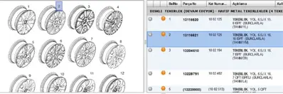 PSA 13116621 Çelik Jant Tn:Ym 16jant 4 Bijon ASTRAH 1002126 13116621