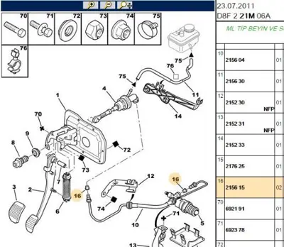 PSA 2156.15 Conta 215615