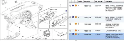 PSA 13306490 Lıd 114195 13306490