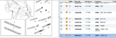 PSA 95946270 Turbo 4x4 Mokka 177292 95946270