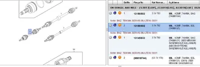 PSA 13150502 Aks Mili Sol Komp. Z13dtj Tn:Uz CORSAD 13150502 374792