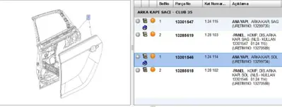 PSA 13301546 Part 124114 13301546