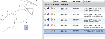 PSA 13276001 Kelepce, Baglayıcı 13276001 161948