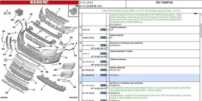 PSA 9810965080 On Panjur Arma Crom Br3 9810965080