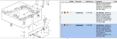 PSA 13478789 Motor Beşiği Sport Hariç INSIGNIA A 13478789 22897840 302208 302262