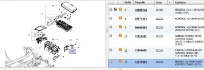 PSA 13278084 Braket Kızdırma Ünitesi 1247015 13278084