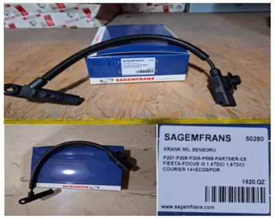 SAGEM 50280 Eksantırık Mıl Pozısyon Sensoru 301 206 308 C-Elysee C4 Iı Ds3 1.6hdı Euro5 Fıesta 09 > Focus Iıı 11 AV6Q12K073AA 1920.QZ 31319621