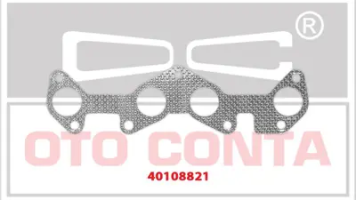 OTO CONTA 40108821 Egzoz Manıfold Contası Celık Clıo Kangoo Thalıa Twıngo 1,2 D7f Metal Takv D7f 710-D7f 720 7700866689 13140800 713344900 MG2591 23701P JD420 773291 X5298601 52986 EM1049