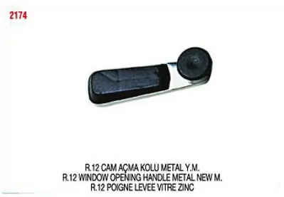 PLEKSAN 2174 Cam Acma Kolu Zamak R12 Ym 7700500081 7700500081 7700500081 7700500081 