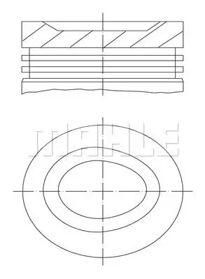 GOETZE 8771132050 Pıston 75.50 Mm  0.50 Mıtsubıshı Lancer Excel 1.5 90-94 G15b 