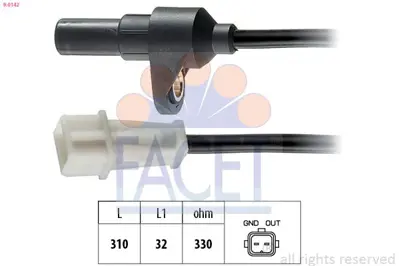 FACET 90142 Krankmıl Sensoru Volvo C70 I S70 V70 I V90 95 00 35079417 CS0223 453142 87051 S102460001Z 254071 79084 CSE042 90142 3547699