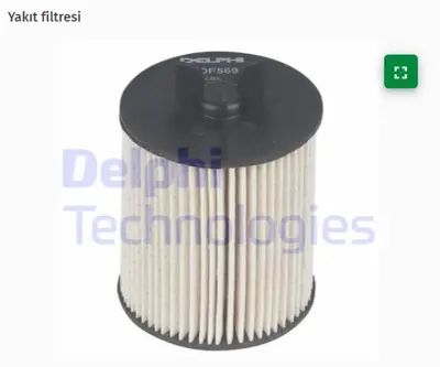 DELPHI DF569 Yakıt Fıltresı Audı A2 12 14 8Z0127435B E80KPD136 PU8193X 30ECO076 4822 8Z0127435A V100663 8Z0198567 PE9735 KX861