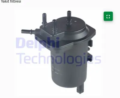DELPHI DF941 Yakıt Fıltresı Renault Clıo Kangoo Thalıa 15l 7701061576 F69222 FSM4285 WK9398x EFF162 LVFF708 587504 16400JX52B G1151 F026402073