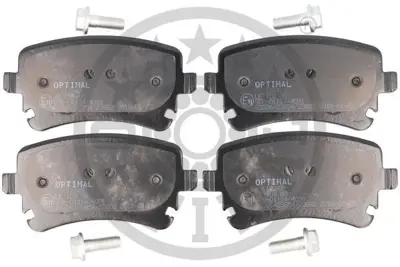 OPTIMAL BP12242 Fren Balatası Arka 116 Mm Audı A4 A6 A8 Rs6 Quattro S4 02- Volkswagen Transporter T5 06- Fıslı 4E4698451 4B3698451A 986494119 181600703 301004 T1410EP 89702 DB1692 7H0698451A 598752