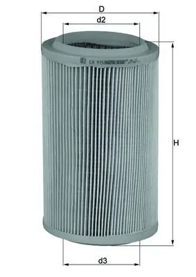 BEHR MAHLE LX915 Hava Fıltresı Fıat Spıder 95 - 04 156 97 - 06 19 Jtd 2725400 A1962 AR318 E1224L S4900A