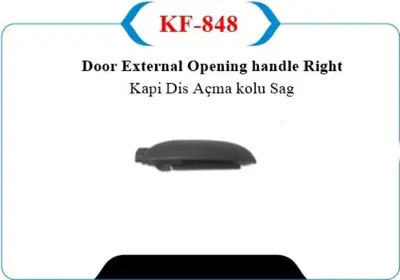 KAYA KF848 Kapı Dıs Acma Kolu Sag Yenı Model Albea Sıena Palıo KF848