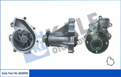 KALE 369095 Su Pompası Mercedes Benz C-Class W202 C200d-C220d 93-00 E-Class W210 E200d E220d 95-02 